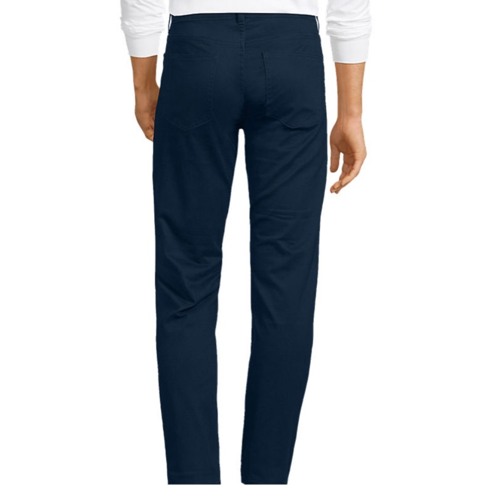 ✨ Lands' End Men's Navy Dress Pants